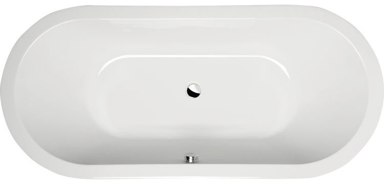 Polysan Viva O Ovális kád 185 x 80 cm