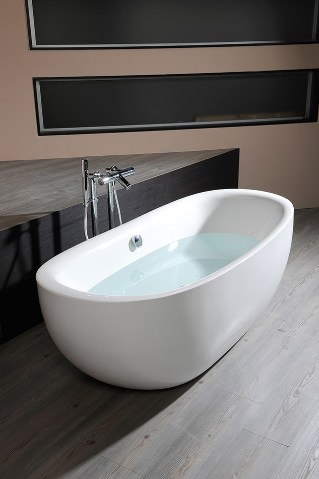 Polysan Zasu Térben álló kád 180 x 81 cm