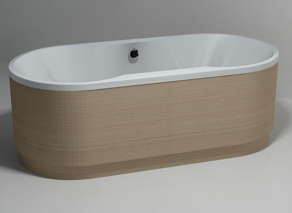 Polysan IO Ow Térben álló kád 180 x 85 cm