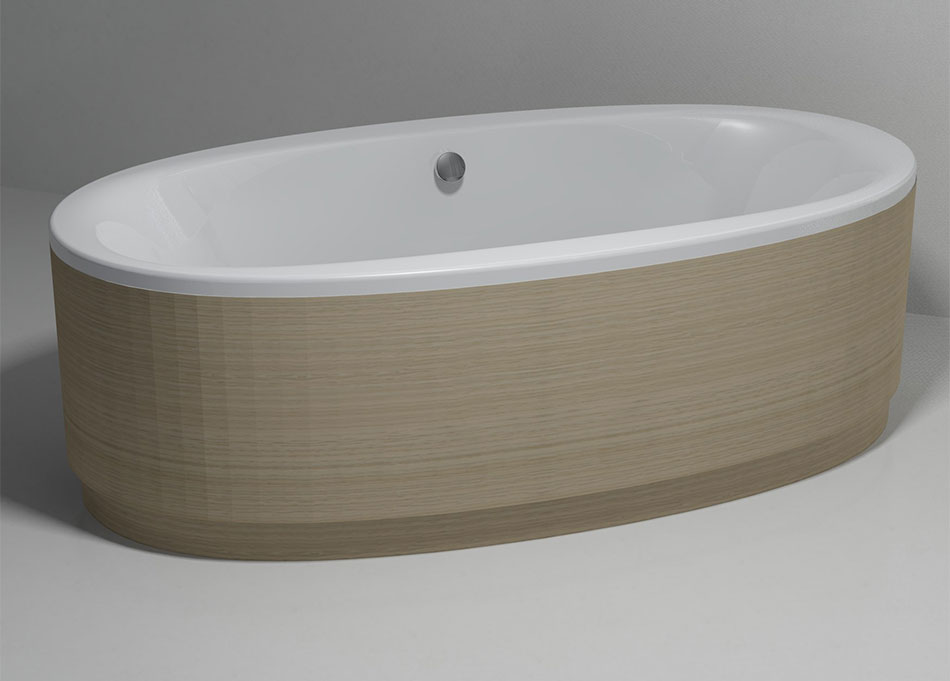 Polysan Stadium W Térben álló kád 190 x 95 cm