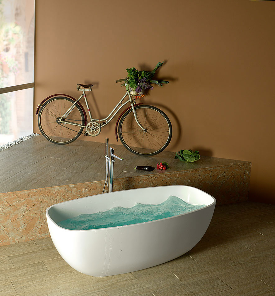 Polysan Ipanema Térben álló kád 170 x 70 cm