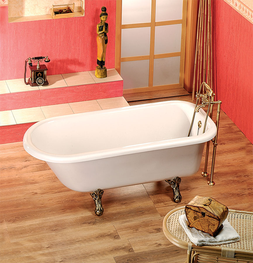 Polysan Foxtrot Térben álló kád 170 x 75 cm