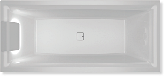 Riho Still Square Led Egyenes kád 180 x 80 cm