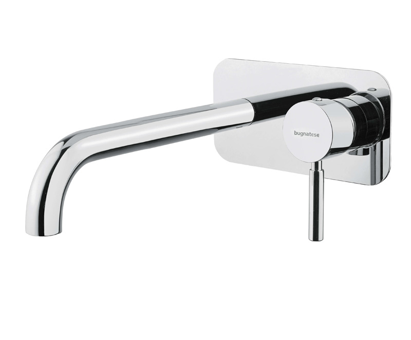 Bugnatese Kobuk 2247SC - fal alatti mosdócsaptelep 22 cm kifolyóval klikk-klakk leeresztővel