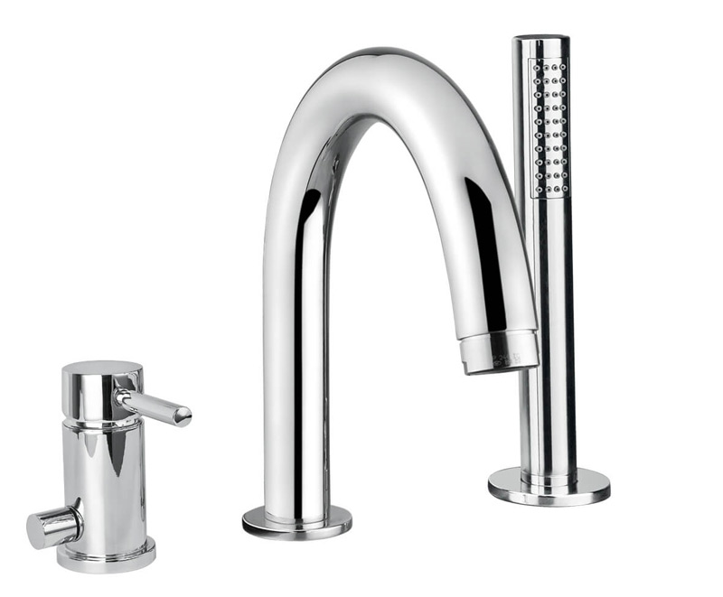 Bugnatese Kobuk 2256 - peremre szerelt 3 üléses kádcsaptelep