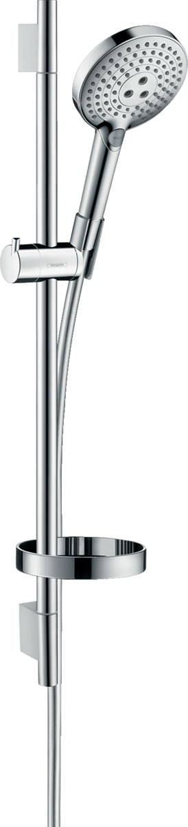 Hansgrohe Raindance Select S Zuhanyszett 120 3jet 65 cm-es zuhanyrúddal és szappantartóval 