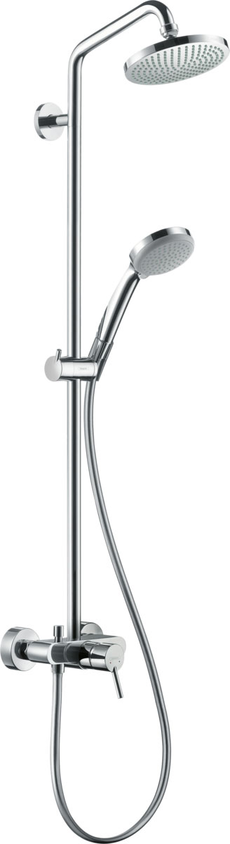 Hansgrohe Croma Showerpipe 1jet egykaros csapteleppel 