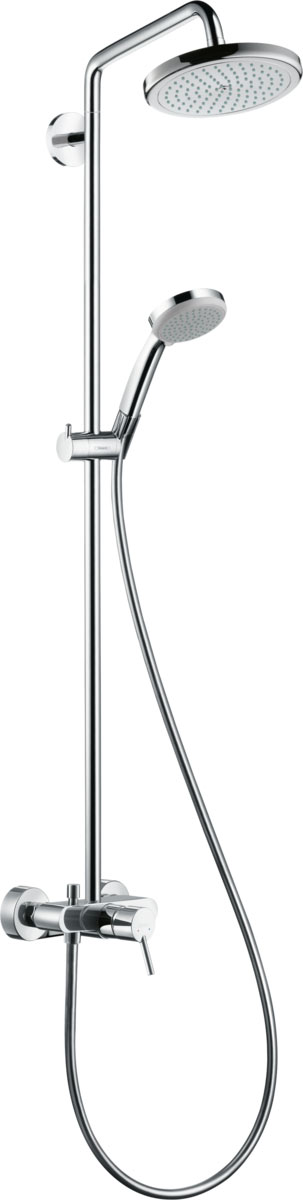 Hansgrohe Croma Showerpipe 220 1jet egykaros csapteleppel 