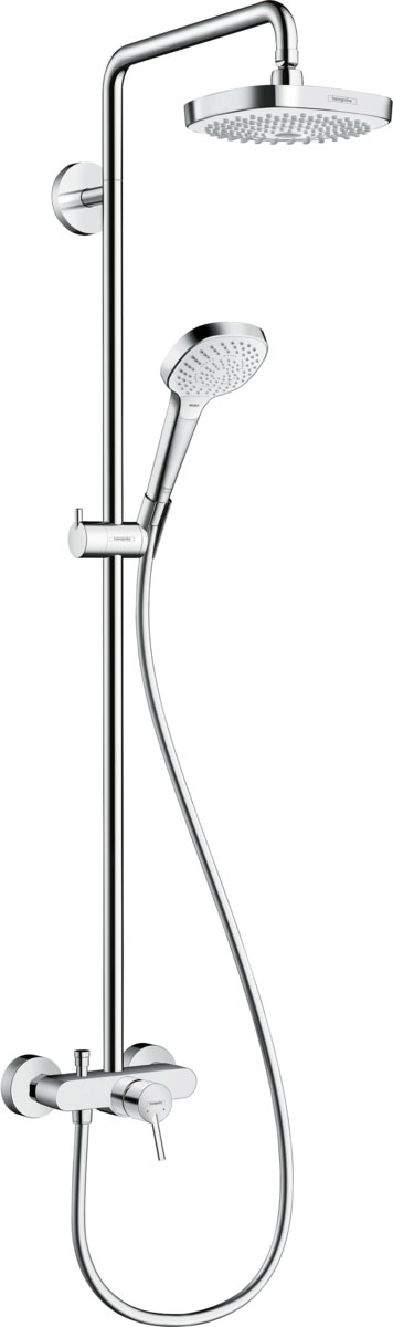 Hansgrohe Croma Select E Showerpipe 180 2jet egykaros csapteleppel 