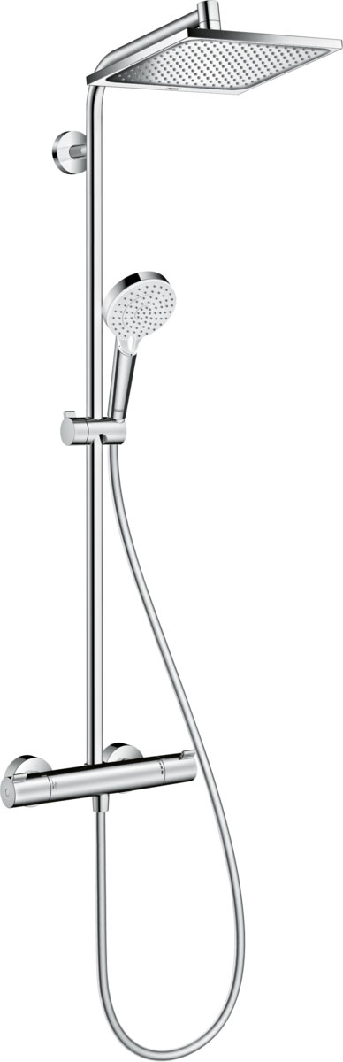 Hansgrohe Crometta E Showerpipe 240 1jet termosztáttal 
