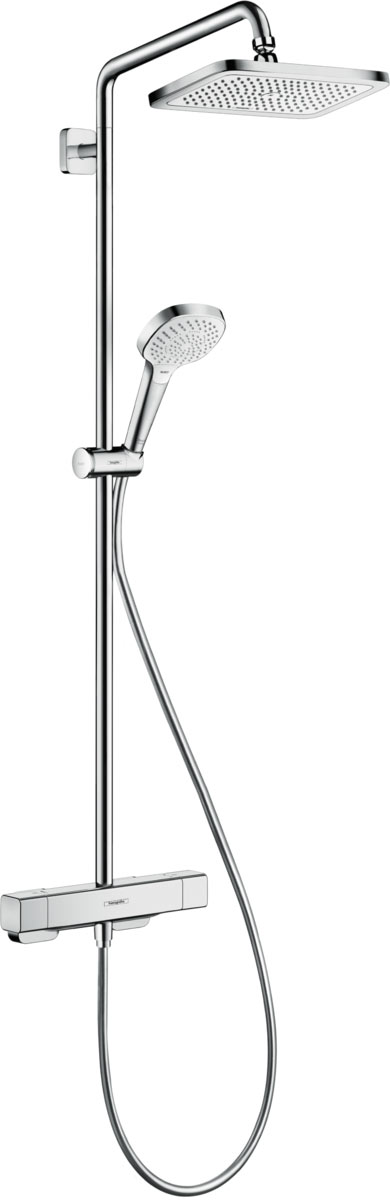 Hansgrohe Croma E Showerpipe 280 1jet termosztáttal 