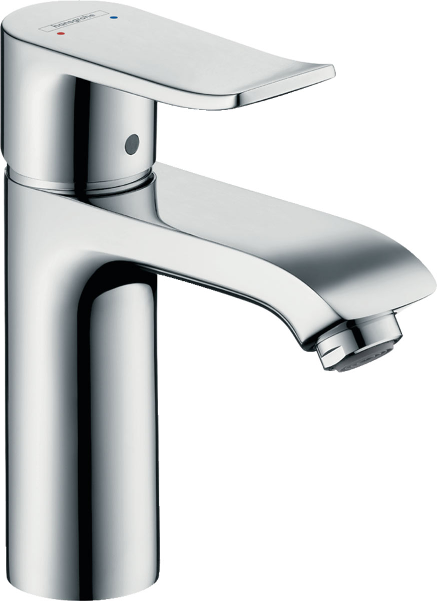 Hansgrohe Metris Egykaros mosdócsaptelep 110 LowFlow automata lefolyó-garnitúrával 