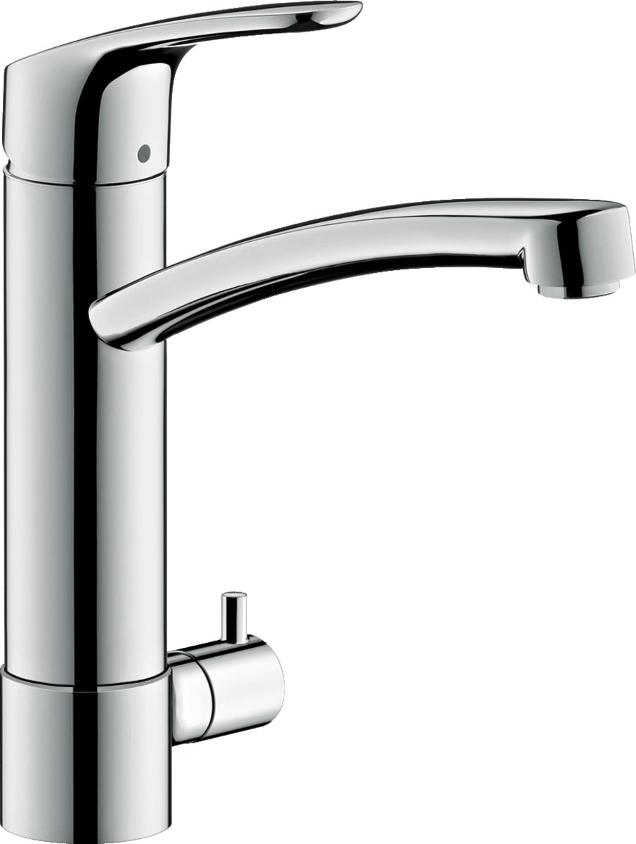 Hansgrohe Focus M41 Egykaros konyhai csaptelep elzárószeleppel 