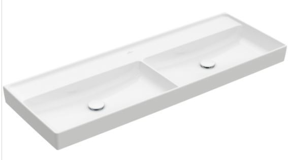 Villeroy & Boch Collaro téglalap alakú dupla mosdó 