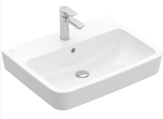 Villeroy & Boch O Novo szögletes mosdó 