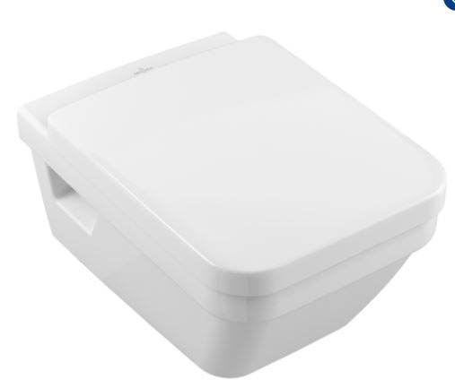 Villeroy & Boch Architectura perem nélküli téglalap alakú wc 