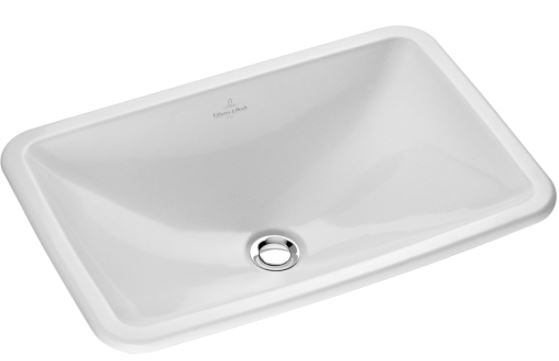 Villeroy & Boch Loop & Friends beépített téglalap alakú mosdó 