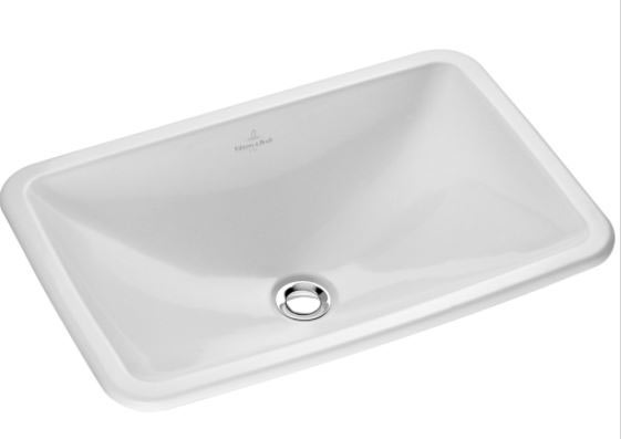 Villeroy & Boch Loop & Friends beépített téglalap alakú mosdó 