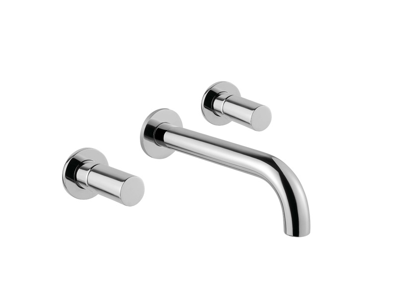 Bugnatese Moon 7165SC - fal alatti mosdócsaptelep 22 cm kifolyóval klikk-klakk leeresztővel