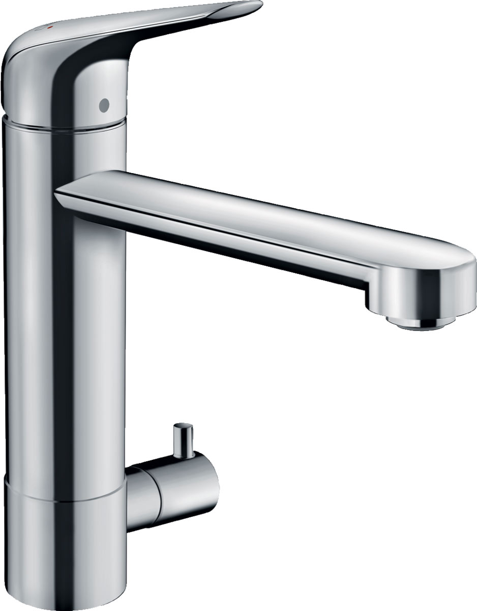 Hansgrohe Focus M42 Egykaros konyhai csaptelep elzárószeleppel 