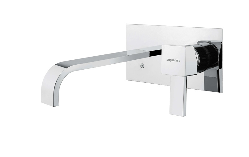 Bugnatese Inside 9243QSC - fal alatti mosdócsaptelep 17 cm törtkifolyóval klikk-klakk leeresztővel