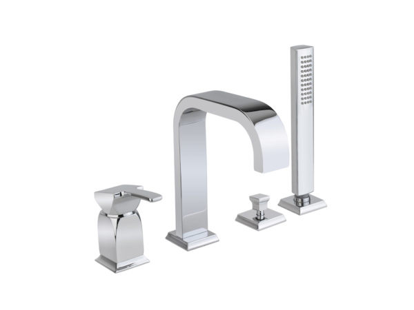 Bugnatese Vintage 9855 - peremre szerelhető 4 üléses kádcsaptelep