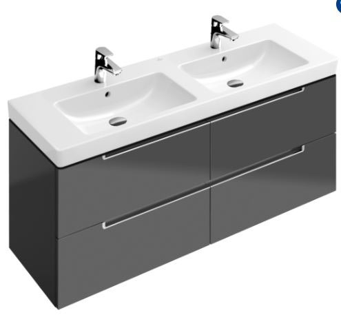 Villeroy & Boch Subway 2 szögletes szekrény 