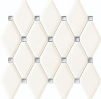 Valore Abisso white mozaik 29,8 x 27