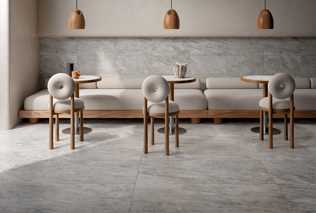 Abitare la Ceramica Quarzite Csempe és Padlólap