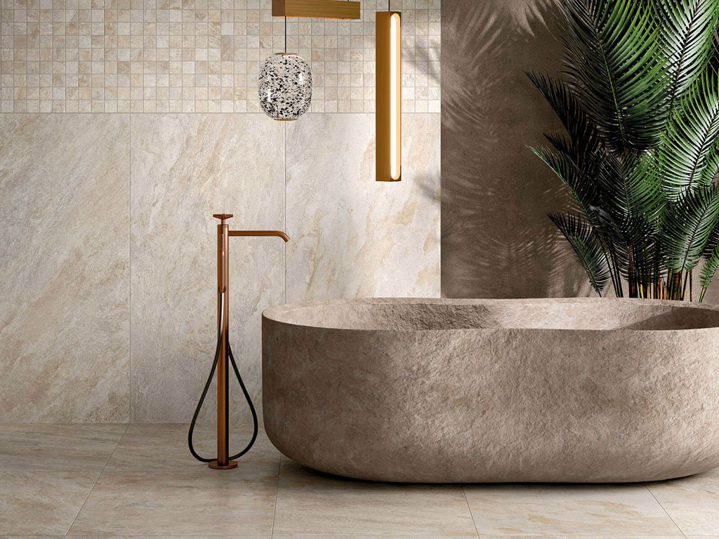 Abitare la Ceramica Quarzite Csempe és Padlólap