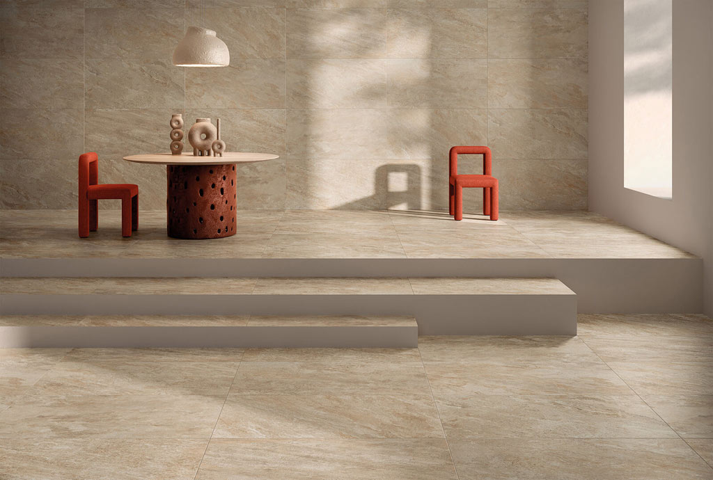 Abitare la Ceramica Quarzite Csempe és Padlólap