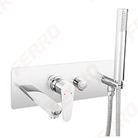 Ferro Algeo BAG11P - falsík alá építhető kádcsaptelep kézi zuhannyal