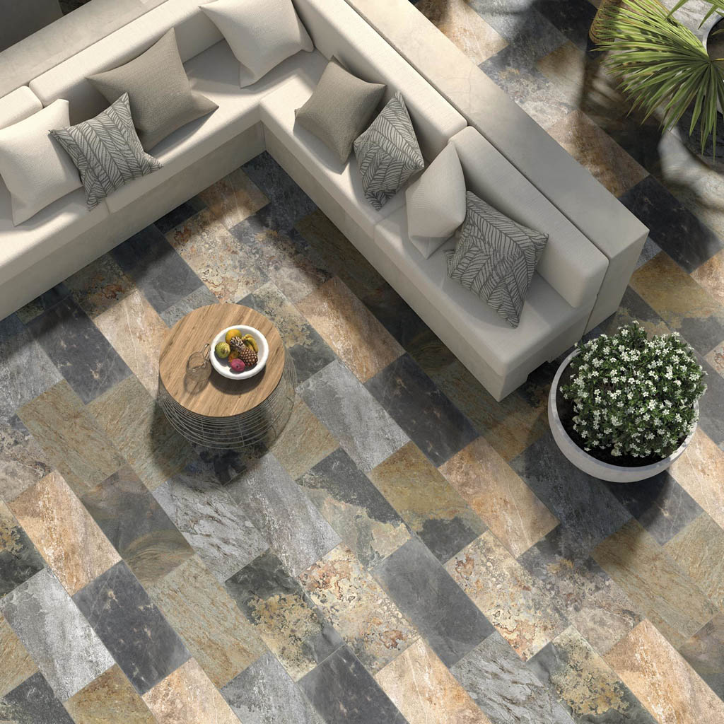 Antica Ceramica Pietrone & Roccione Kőhatású járólap