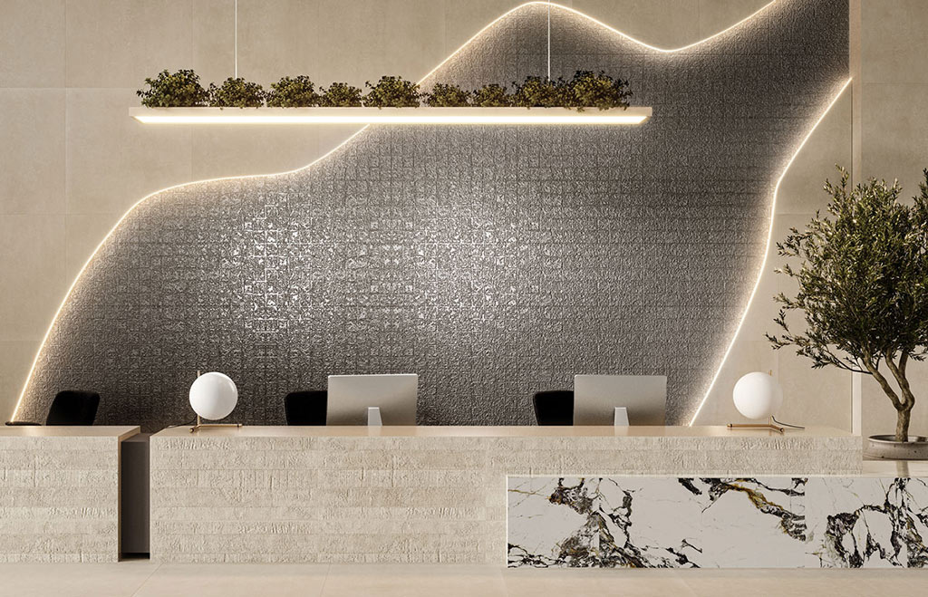 Aparici Abstra Falburkolat | Csempék és Padlólapok