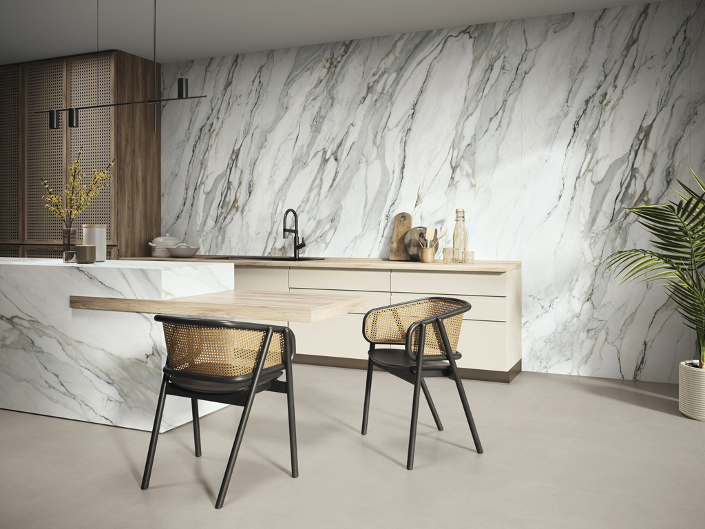 Ape Arabescato Corchia Konyhai burkolólap 