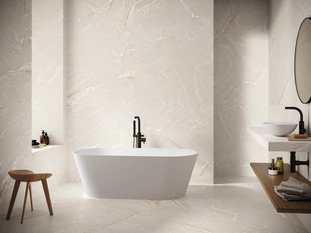 Ape Colemanite Stone Falburkolat | Csempék és Padlólapok