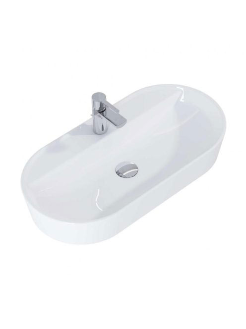 Arezzo design Babette pultra ültethető mosdó 81,5 cm, fehér AR-145109