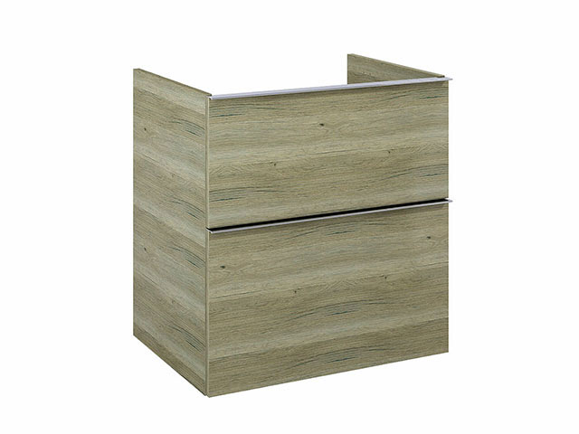 Arezzo Design Monterey 60 cm-es alsószekrény mosdópulthoz 2 fiókkal sanremo tölgy