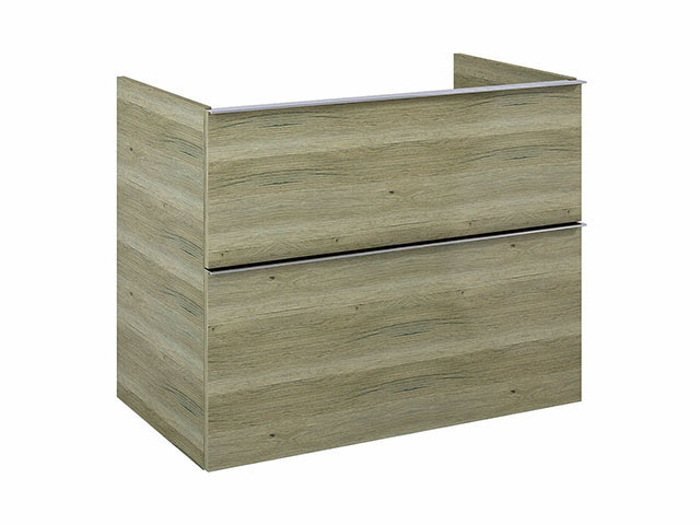 Arezzo Design Monterey 80cm-es alsószekrény mosdópulthoz 2 fiókkal sanremo tölgy