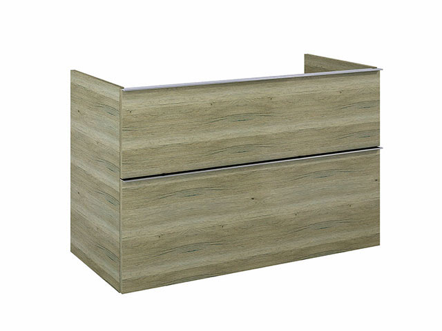 Arezzo Design Monterey 100 cm-es alsószekrény mosdópulthoz 2 fiókkal sanremo tölgy