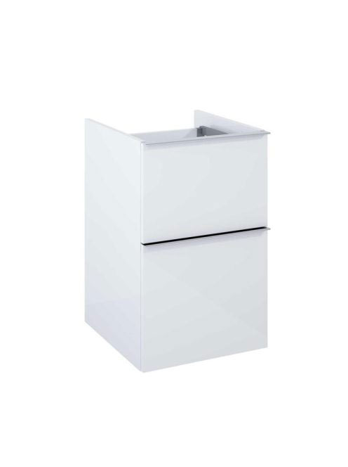 Arezzo design Monterey 40 oldalszekrény 2 fiókkal, magasfényű fehér AR-167728