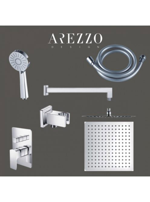 Arezzo design Springfield falsík alatti zuhanyszett AR-50SET
