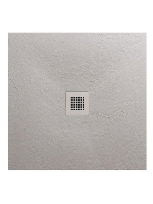 Arezzo design SOLIDSoft zuhanytálca 90x90 cm, lefolyóval, beton AR-9090C