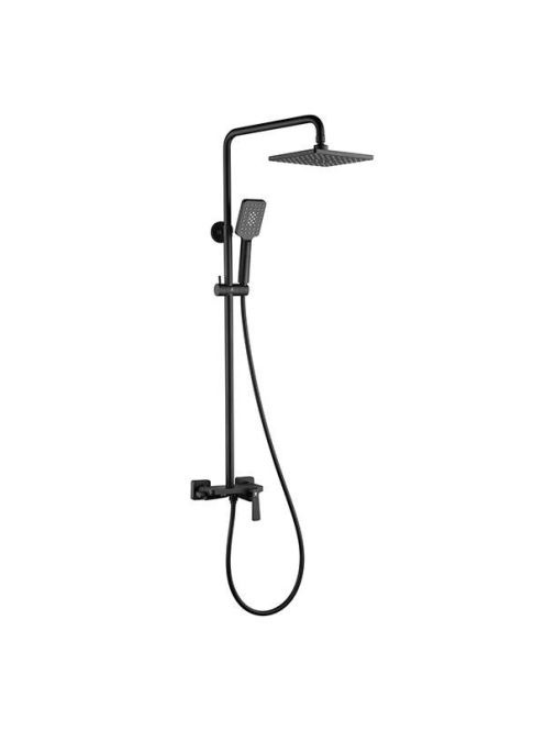 Arezzo design Rockfield zuhanyrendszer, fekete AR-9905BL