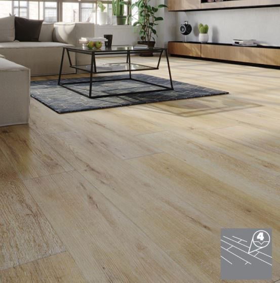 Arbiton Amaron Wiliamsburg Oak clickes Vinyl padlólap