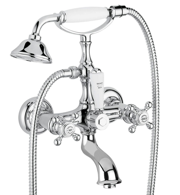 Bugnatese Arcadia 8300 - kádcsaptelep szettel zuhanytartó nélkül