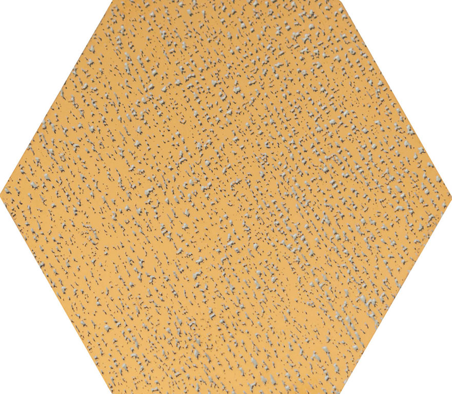 Arte Grigia hex dekorcsempe 12,5 x 11