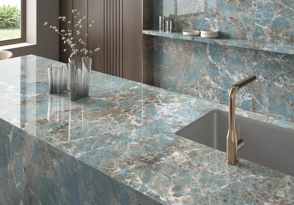 Ascale Amazonite Seagreen Konyhai burkolólap | Csempe és Járólap