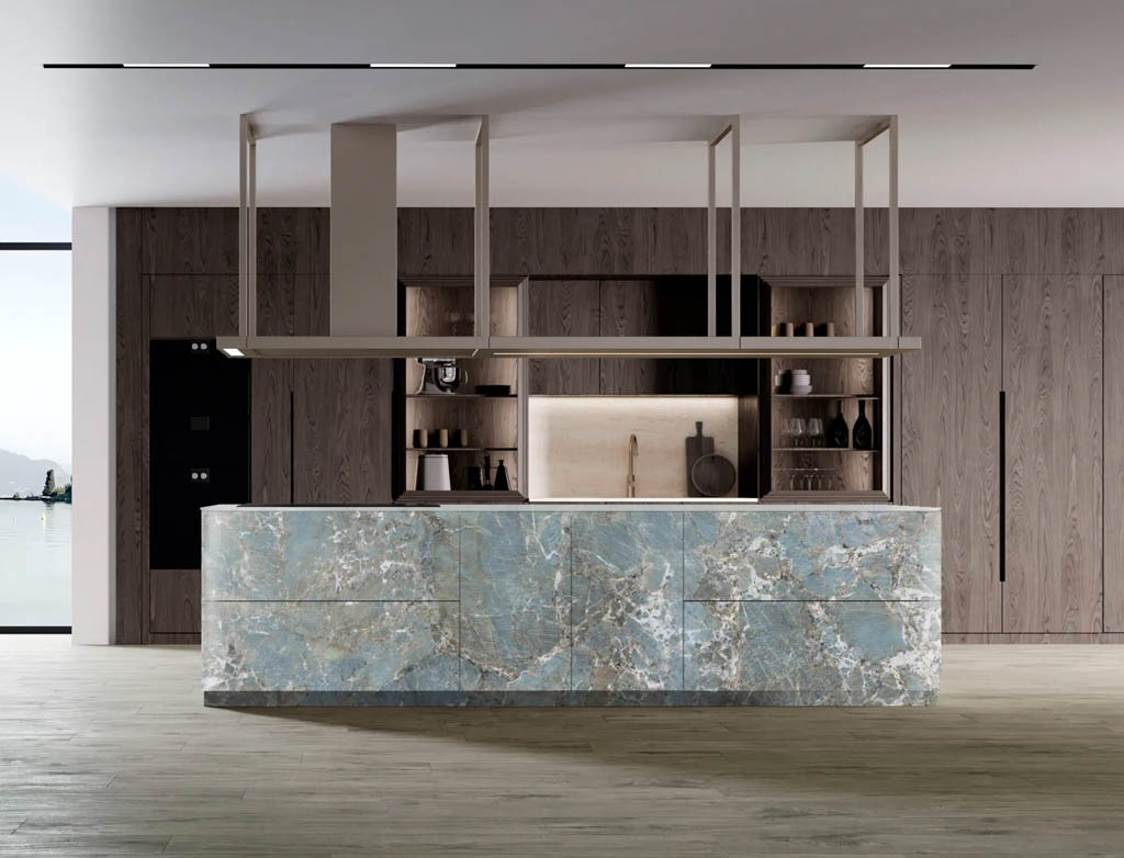 Ascale Amazonite Seagreen Falburkolat | Csempék és Mozaikok