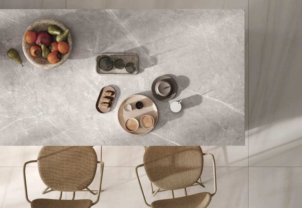 Ascale Armani Silver Konyhai burkolólap | Csempék és Járólapok